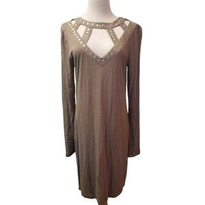 Venus long sleeve studded cutout dress size M (X10)